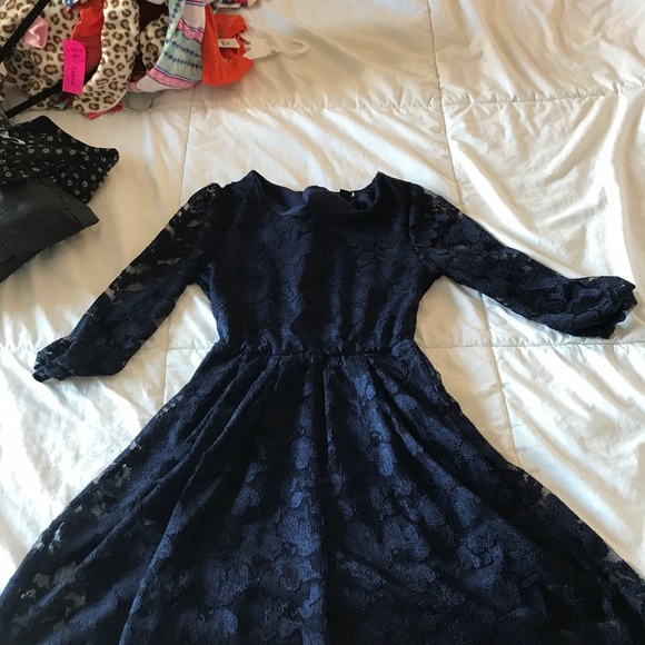 blue navy dress - Picture 2 of 2